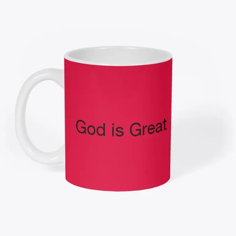 God is Great - Faith-Inspired Tee